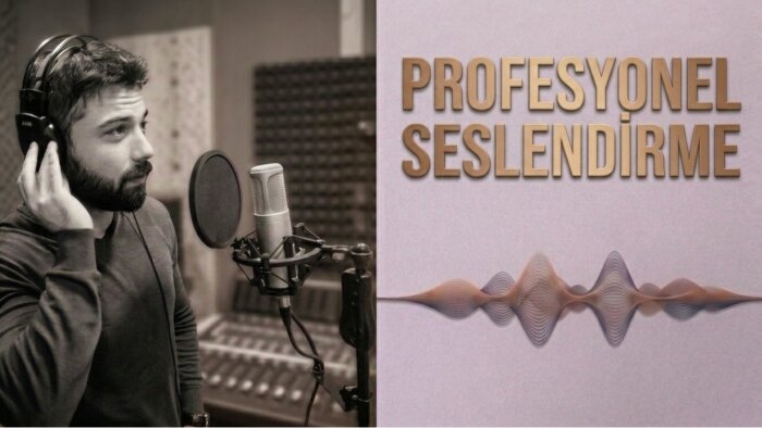 profesyonel olarak seslendirme yaparım