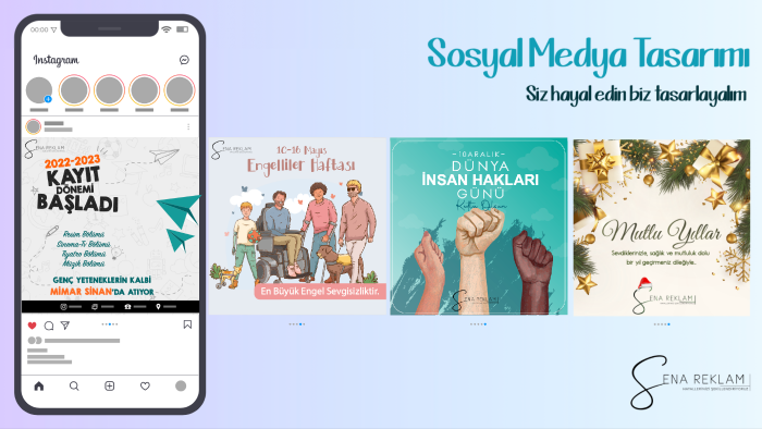 sosyal medya tasarımı yapıyorum