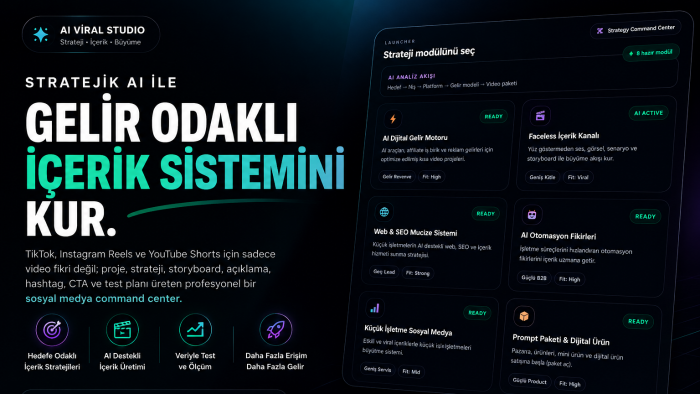 işletmeniz için 30 günlük içerik planı hazırlarım
