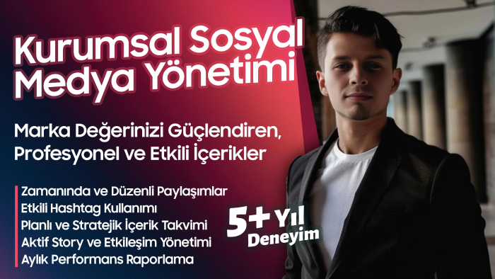 kurumsal sosyal medya yönetimi yapıyorum
