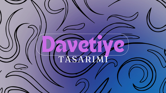 bekarlığa veda partisi için davetiye tasarlarım