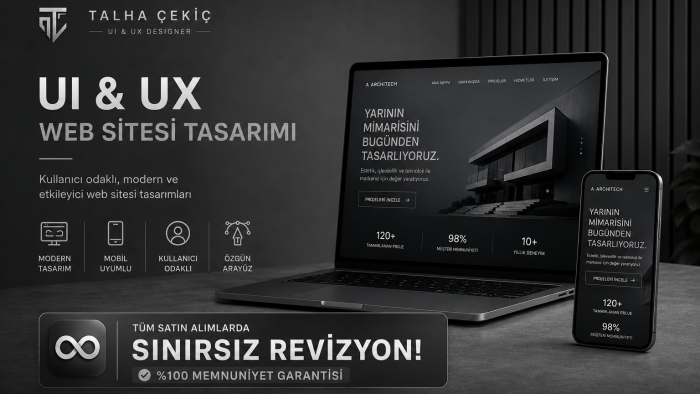 kullanıcı odaklı ve özgün bir web sitesi tasarlayabilirim