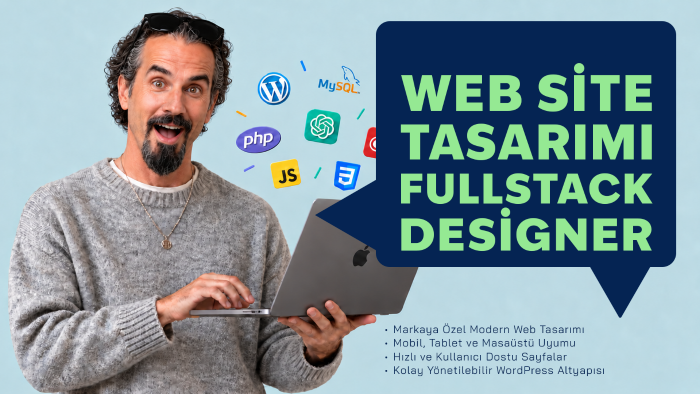  yaratıcı ve işlevsel web site tasarımı yaparım