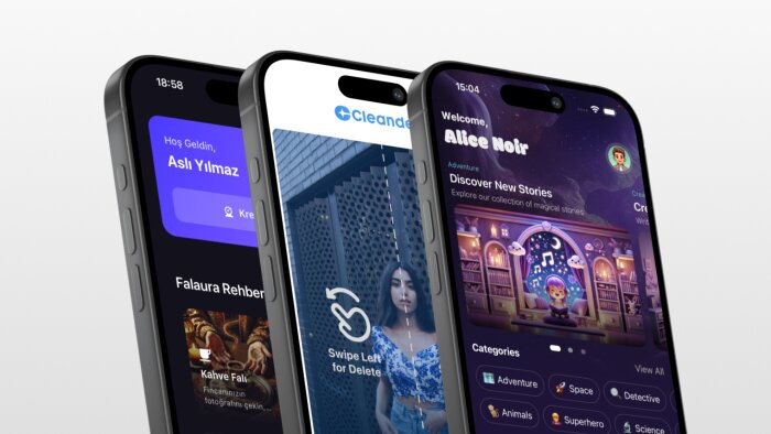 fikirlerinizi modern mobil uygulamalara dönüştürürüm