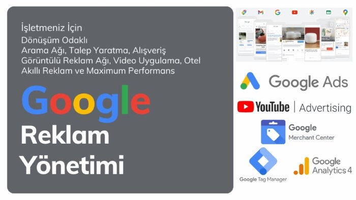 dönüşüm odaklı tüm Google Ads reklamlarınızı yönetirim