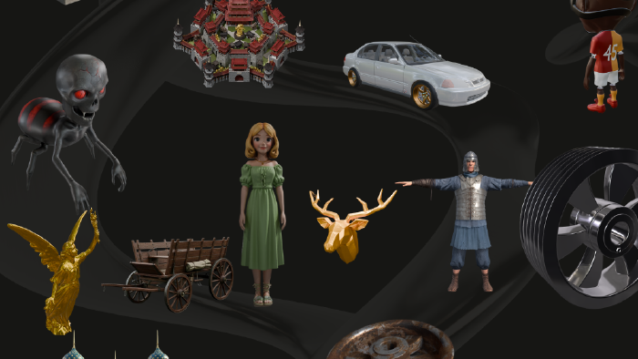 3d modeling, sculpting, uv, baking, texturing yaparım