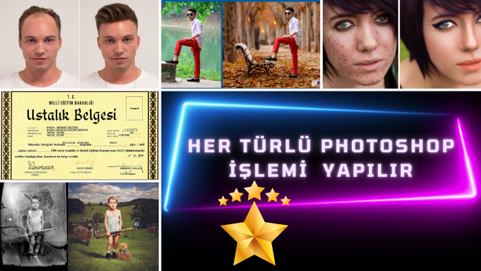 fotoğraf düzenleme ve photoshop yapabilirim