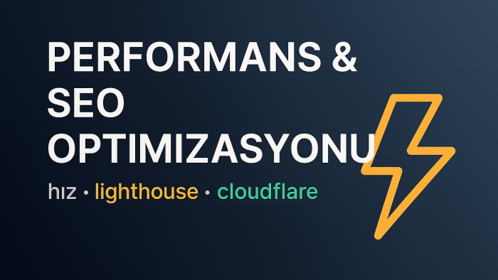 web sitesi hız ve seo optimizasyonu yapıyorum