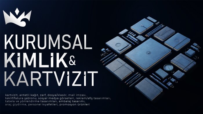 uygun fiyatlı kurumsal kimlik ve kartvizit tasarımı yaparım