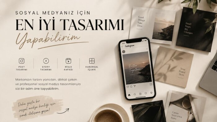 sosyal medyanız için en iyi tasarımları yapabilirim