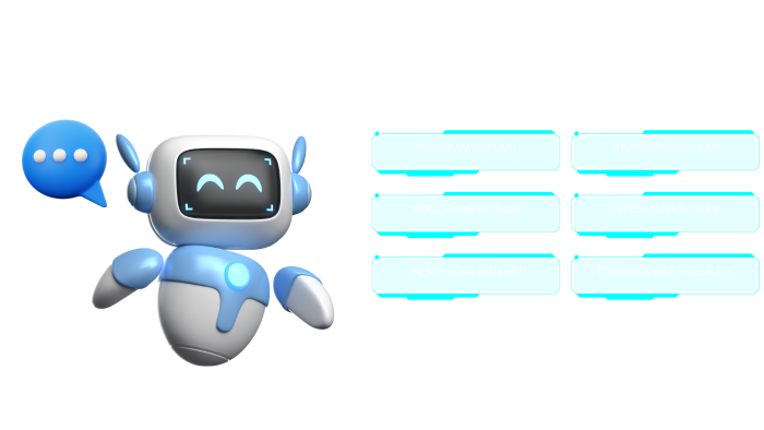 PHP ile her türlü bot işlemi yapabilirim