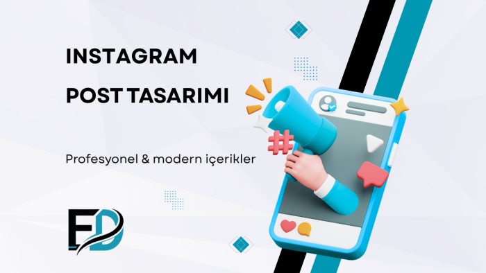 instagram için profesyonel post tasarımı yaparım