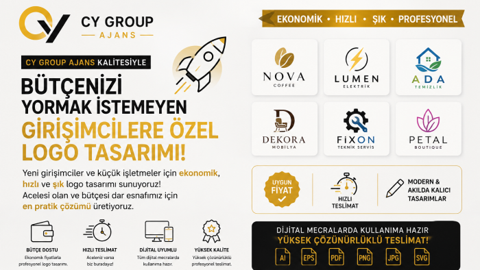 markanız için hızlı ve ekonomik logo tasarımı yaparım