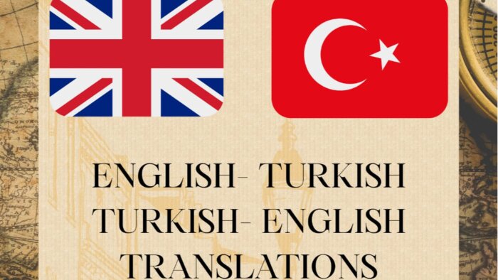 İngilizce Türkçe çeviri hizmeti sunuyorum