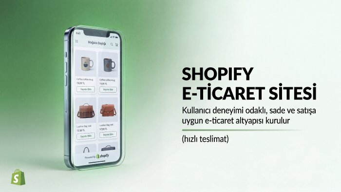 markanızın shopify e-ticaret sitesini yapabilirim