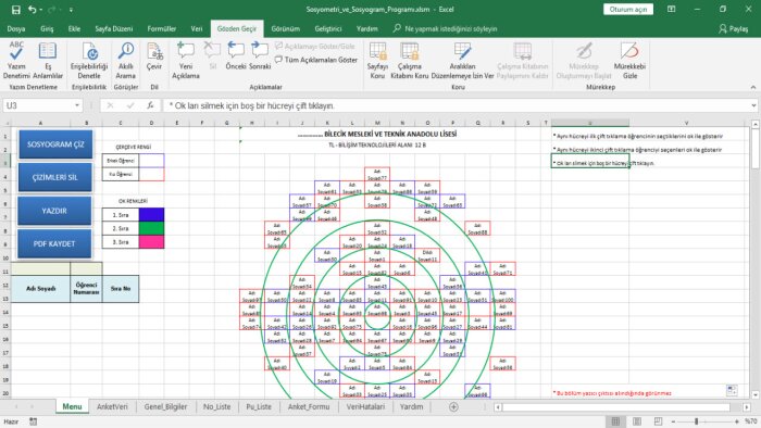 sosyometri ve sosyogram çizim programı yazabilirim