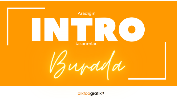 intro tasarımları yapabilirim