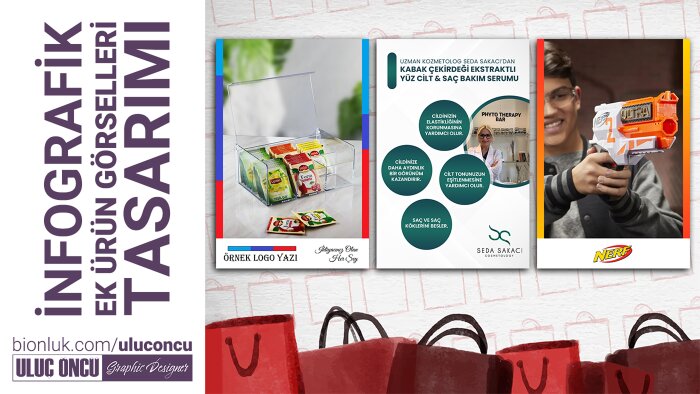 sizin için infografik ek ürün görselleri tasarlayabilirim