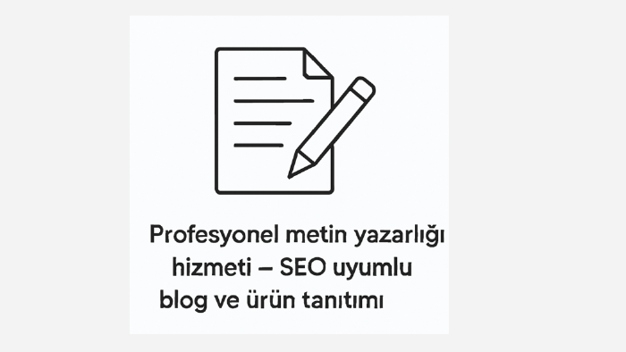 SEO uyumlu blog ve ürün tanıtım yazıları yazıyorum
