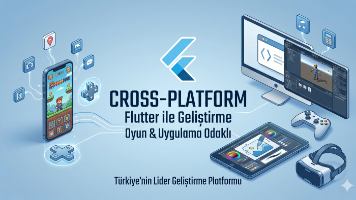 flutter kullanarak çapraz platform uygulama geliştiririm