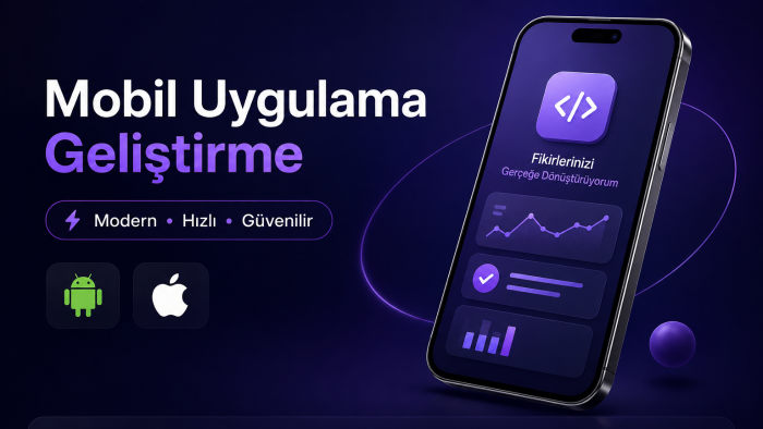 iOS ve Android mobil uygulamalarınızı uçtan uca geliştiririm