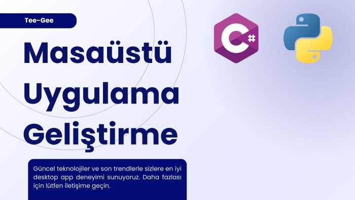 kişiye özel kusursuz masaüstü uygulamalar geliştiriyorum