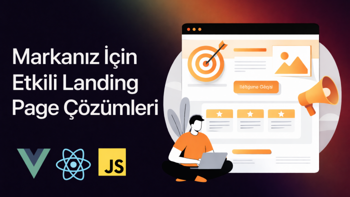modern ve etkili landing page geliştiririm
