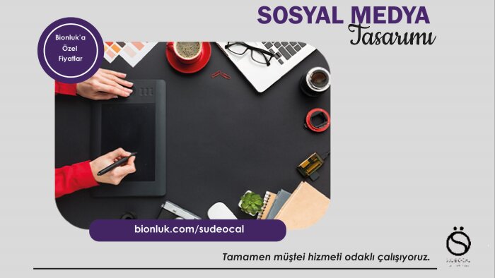 sosyal medya hesaplarınız için kaliteli tasarımlar yapıyorum