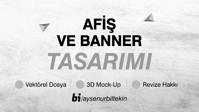 yaratıcı ve farklı fikirler ile afiş tasarlayabilirim
