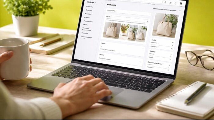 web sitenize ürün, içerik ve veri girişi yapıyorum