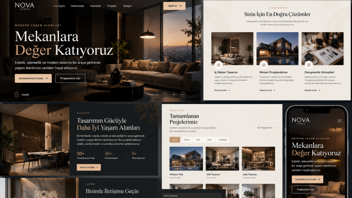ihtiyacınıza özel web sitesi ve yönetim paneli yapıyorum