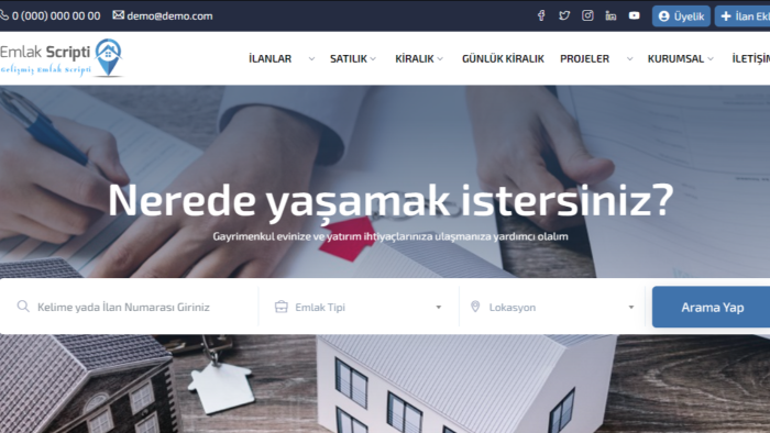 emlak v4 temasını hızlı ve profesyonel şekilde kuruyorum