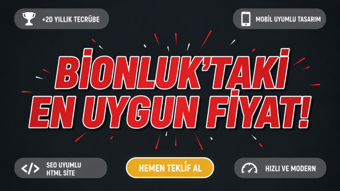 SEO uyumlu HTML sitenizi en uygun fiyata yaparım
