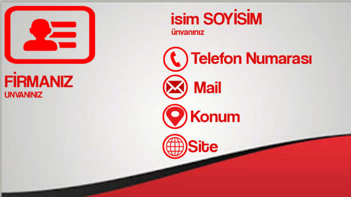 kartvizit yaparım
