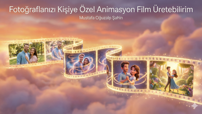 kişiye özel animasyon yapay zeka destekli film yapabilirim
