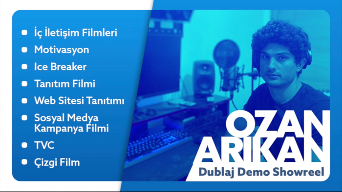 dijital, tanıtım, tv, radyo için farklı ses tonları sunarım