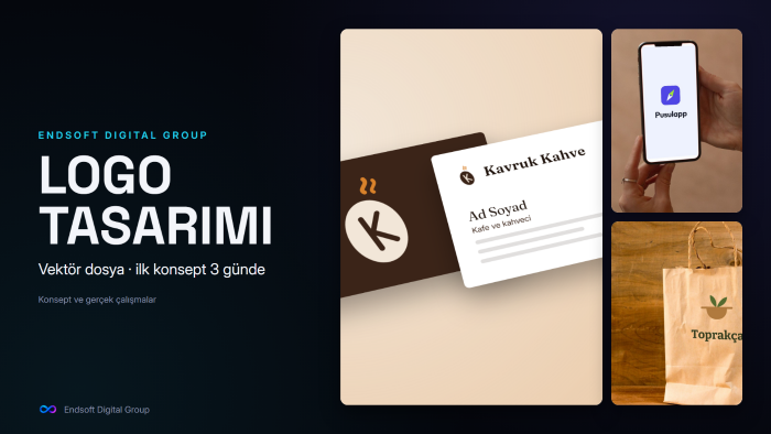markanıza özgün logo tasarlarım
