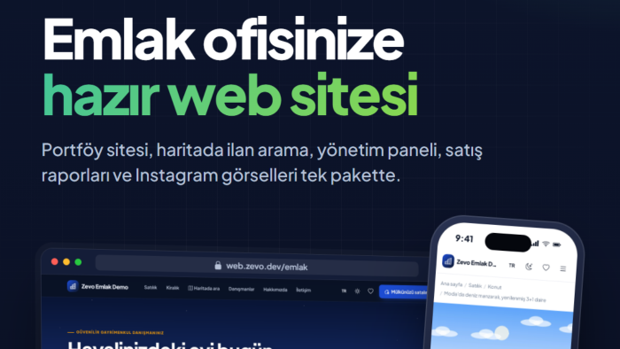 emlak sitesi kurabilirim