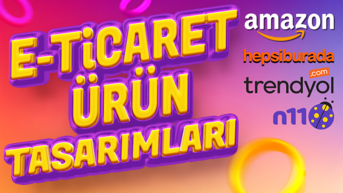 e-ticaret mağazalarınızdaki görsellere güzel tasarım yaparım