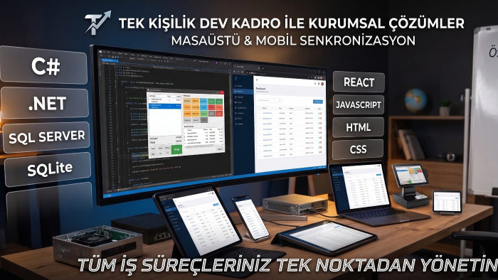 size özel profesyonel masaüstü uygulaması geliştiririm