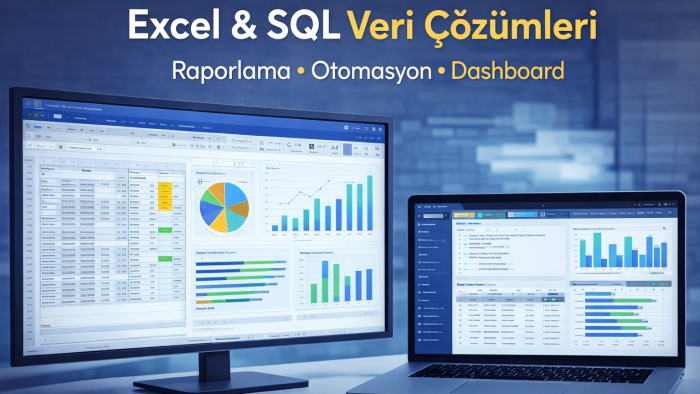 Excel ve SQL ile otomasyon ve veri çözümleri sunarım