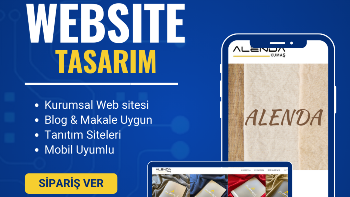 bireysel ve kurumsal web sitenizi profesyonelce tasarlıyorum