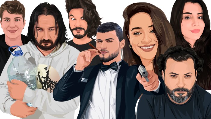 vektörel portrenizle size farklı olmanın keyfini sunarım
