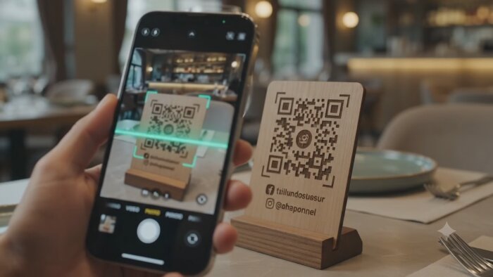 restoran ve işletmeler için QR menü yaparım