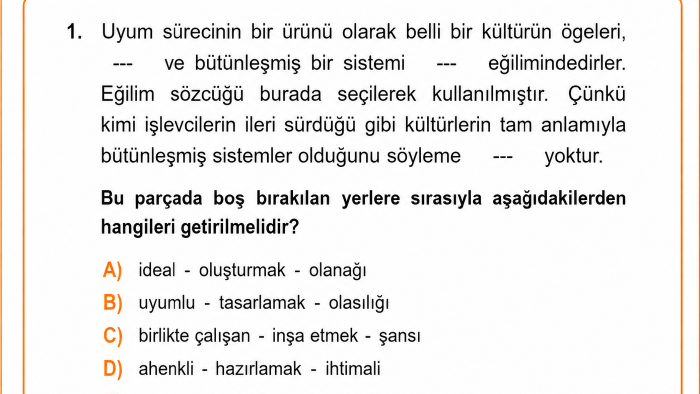 özgün ve kaliteli Türkçe ve edebiyat soruları  hazırlarım