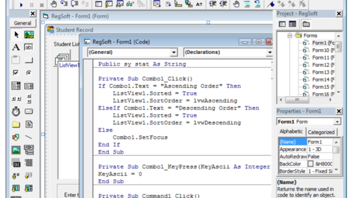Visual Basic 6.0 ile istediğiniz bir programı yazabilirim