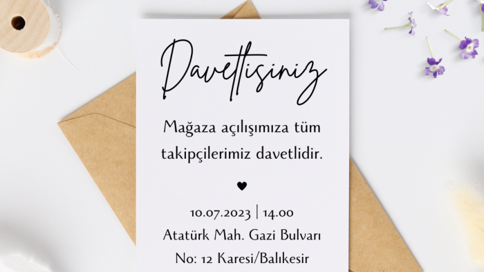 profesyonel davetiye yapabilirim