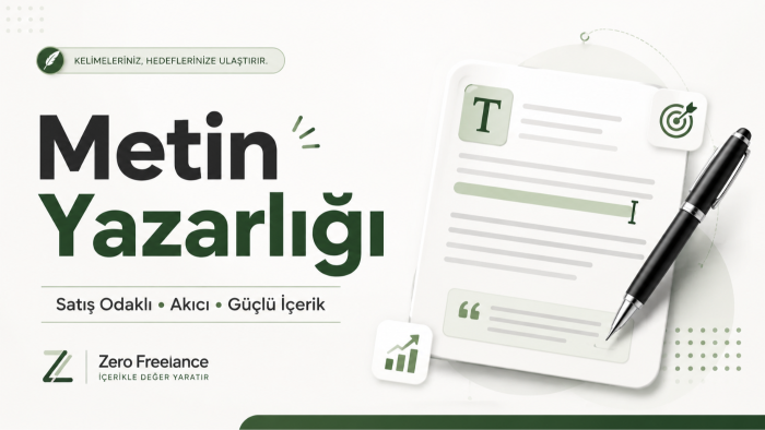 markanıza uygun etkili metinler yazarım