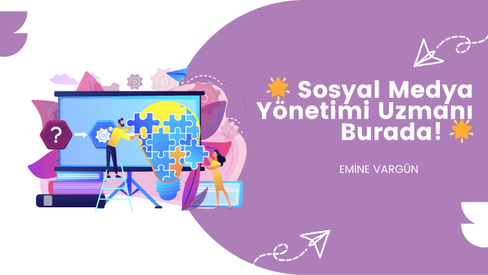 sosyal medya yönetiminde yardımcı olabilirim