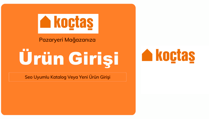 Koçtaş pazaryeri mağazanıza ürün girişi yapabilirim